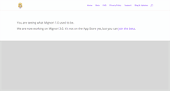 Desktop Screenshot of mignori.com